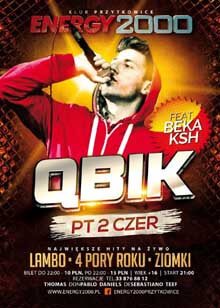 Energy 2000, Przytkowice - QBIK feat. Beka Ksh (02.06.2017)
