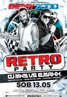 Energy 2000, Przytkowice - RETRO PARTY - DJ MNS & DJ EMAXX (13.05.2017)