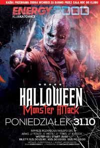 Energy 2000, Katowice - HALLOWEEN Monster Attack - Dj Aras, Dj Triks, Dj Kubeck (31.10.2016)