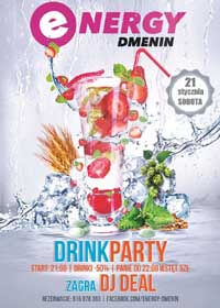 Energy Dmenin - DRINK PARTY - Dj Deal (21.01.2017)