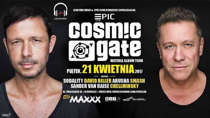 Epic Club Bydgoszcz - COSMIC GATE 21.04.2017