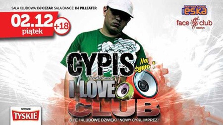 Dj Cezar - Face Club Olsztyn - Cypis (02.12.2016)