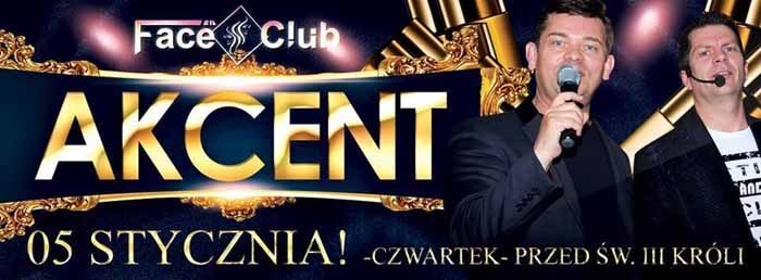 Akcent ZENEK Martyniuk Koncert - Face Club Gdynia 05.01.2017
