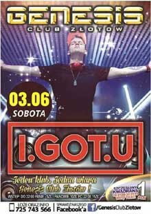 Klub Genesis, Złotów - I.GOT.U (03.06.2017)