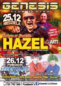 Dj Hazel live mix GENESIS Złotów 25.12.2016