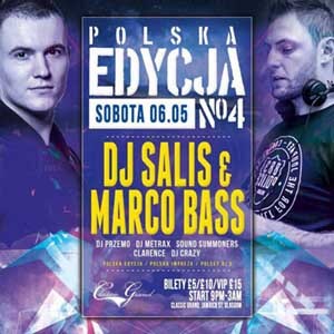Klub CLASSIC GRAND w Glasgow - DJ SALIS (SET) 06.05.2017