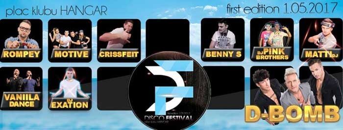 Majowy HANGAR DISCO Festival 01.05.2017