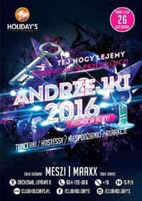 Meszi live at Club Holidays, Orchowo - Andrzejki 26.11.2016