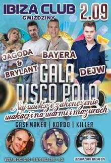 GASHMAKER - IBIZA GWIŹDZINY - ZAKOŃCZENIE WAKACJI 02.09.2017