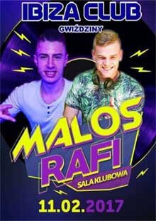 IBIZA GWIŹDZINY - DJ Malos, DJ Rafi (11.02.2017)