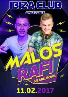 IBIZA GWIŹDZINY - DJ Malos, DJ Rafi (11.02.2017)