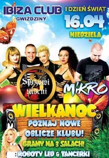 Ibiza Gwiździny - Wielkanoc - MALOS, Gashmaker (16.04.2017)