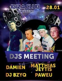 Ibiza Gwiździny - DJ'S MEETING - SOOLEY (28.01.2017)
