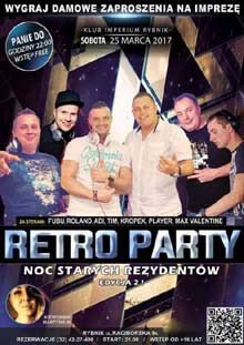 Klub Imperium Rybnik - ROLAND & TIM, FuBu & ADI, PLAYER (RETRO PARTY vol.2)