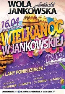 Jankowska Club - Wielkanoc - DJ MATTI (16.04.2017)