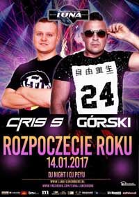 Klub Luna, Lunenburg - Dj Cris S, Dj Górski, Dj Night (14.01.2017)