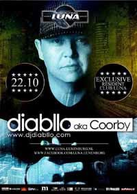 Klub Luna - Lunenburg, NL - DIABLLO aka COORBY - Exclusive Resident Club Luna (22.10.2016)
