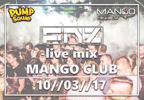 FNZ live mix - MANGO CLUB, Piotrków Tryb. (10.03.2017)