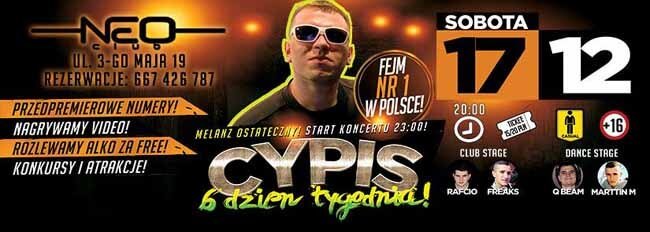 Neo Przemyśl - Koncert Cypisa 17.12.2016