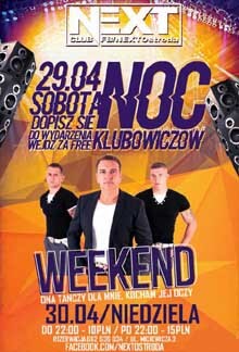 Next Ostróda - Dj Kostya - Noc Klubowiczów (29.04.2017)
