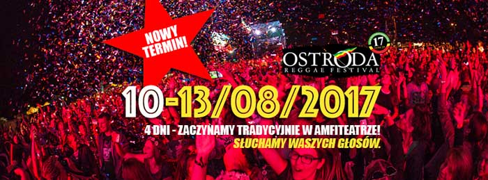 Ostróda Reggae Festival 10-13.08.2017