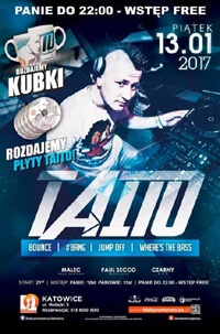 Klub Pomarańcza Katowice - DJ Taito (13.01.2017)