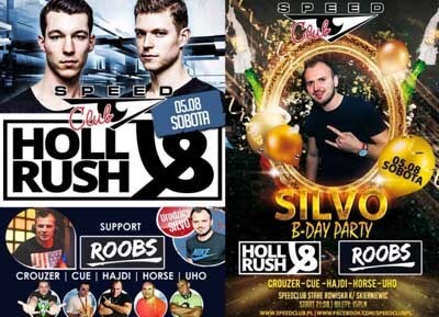 Speed Club, Stare Rowiska - SILVO B-DAY PARTY [Rain Stage] (05.08.2017)
