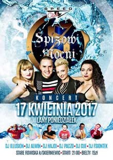 Speed Club, Stare Rowiska - LANY PONIEDZIAŁEK pres. Wielkanoc w Speed (17.04.2017)