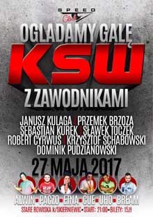 Speed Club, Stare Rowiska - Koncert ETNY - Gala KSW z zawodnikami (27.05.2017)