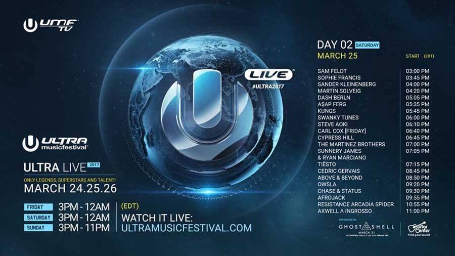 TIMETABLE STREAM - DAY 2 - UMF MIAMI