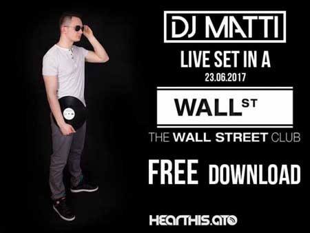 Wall Street Club, Wrocław - Dj Matti (23.06.2017)