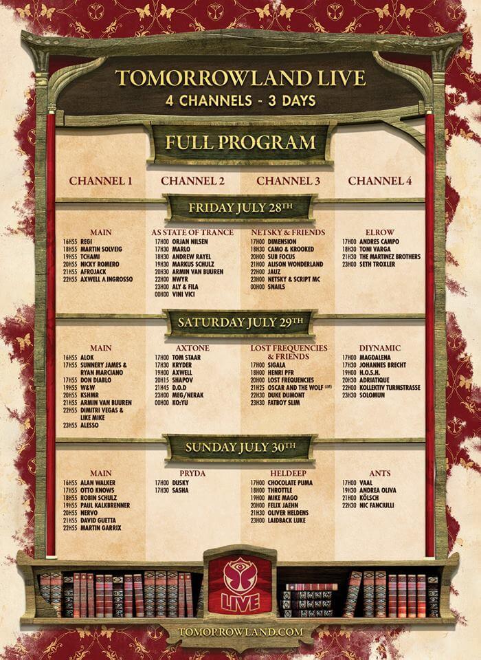 Oglądaj transmisję na żywo z Tomorrowland 2017 (STREAM LIVE)