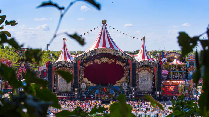 Wygląd sceny MAINSTAGE - Tomorrowland 2017