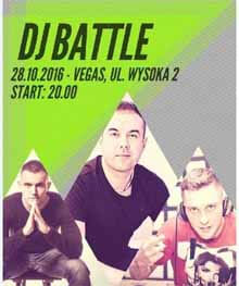 Vegas, Toruń - DJ Battle - DJ SALIS, Mariodeejay pres.MDJ (28.10.2016)