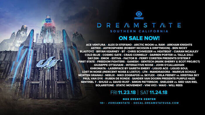 Dreamstate SoCal 2018