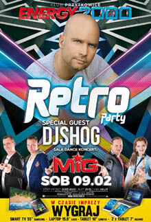 Energy 2000, Przytkowice - RETRO PARTY - DJ SHOG (09.02.2019)