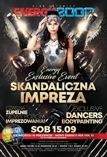 Energy 2000, Katowice - SKANDALICZNA IMPREZA - Energy Exclusive Events (15.09.2018)