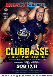 Energy 2000, Katowice - CLUBBASSE Live On Stage (17.11.2018)
