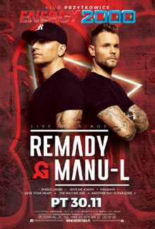 Energy 2000, Przytkowice - REMADY & MANU-L Live On Stage (30.11.2018)