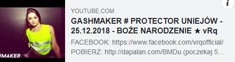 Protector Prestige Uniejów - GASHMAKER (25.12.2018)