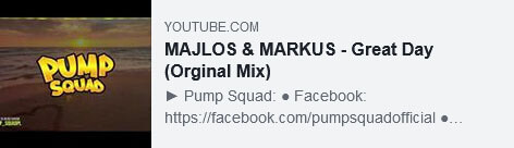 MAJLOS & MARKUS - Great Day (Orginal Mix)