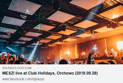 MESZI live at Club Holidays, Orchowo (28.09.2018)