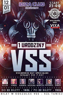 MARCUS - Vixiarskie Siły Specjalne - IBIZA GWIŹDZINY 12.01.2019