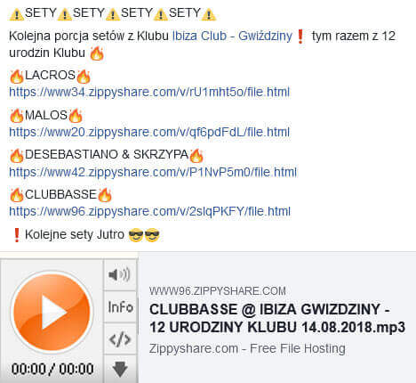 Ibiza Club, Gwiździny - 12'te urodziny klubu (14.08.2018)