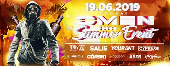 YOURANT LIVE - OMEN CLUB PŁOŚNICA - OMEN SUMMER EVENT 19.06.2019