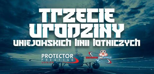 Protector Uniejów - Trzecie Urodziny Uniejowskich Linii Lotniczych 29.09.2018