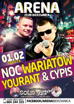 DJ YOURANT - ARENA BIERZWNICA (01.02.2020)