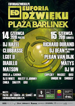 Euforia Dźwięku Barlinek - DJ DIABLLO aka COORBY (14.06.2019)