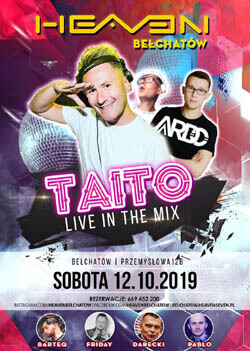 Ardo Live - Klub Heaven Bełchatów 12.10.2019