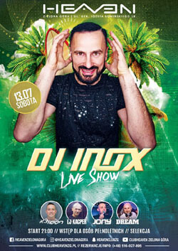 DJ N.O. - Klub Heaven Zielona Góra (13.07.2019)